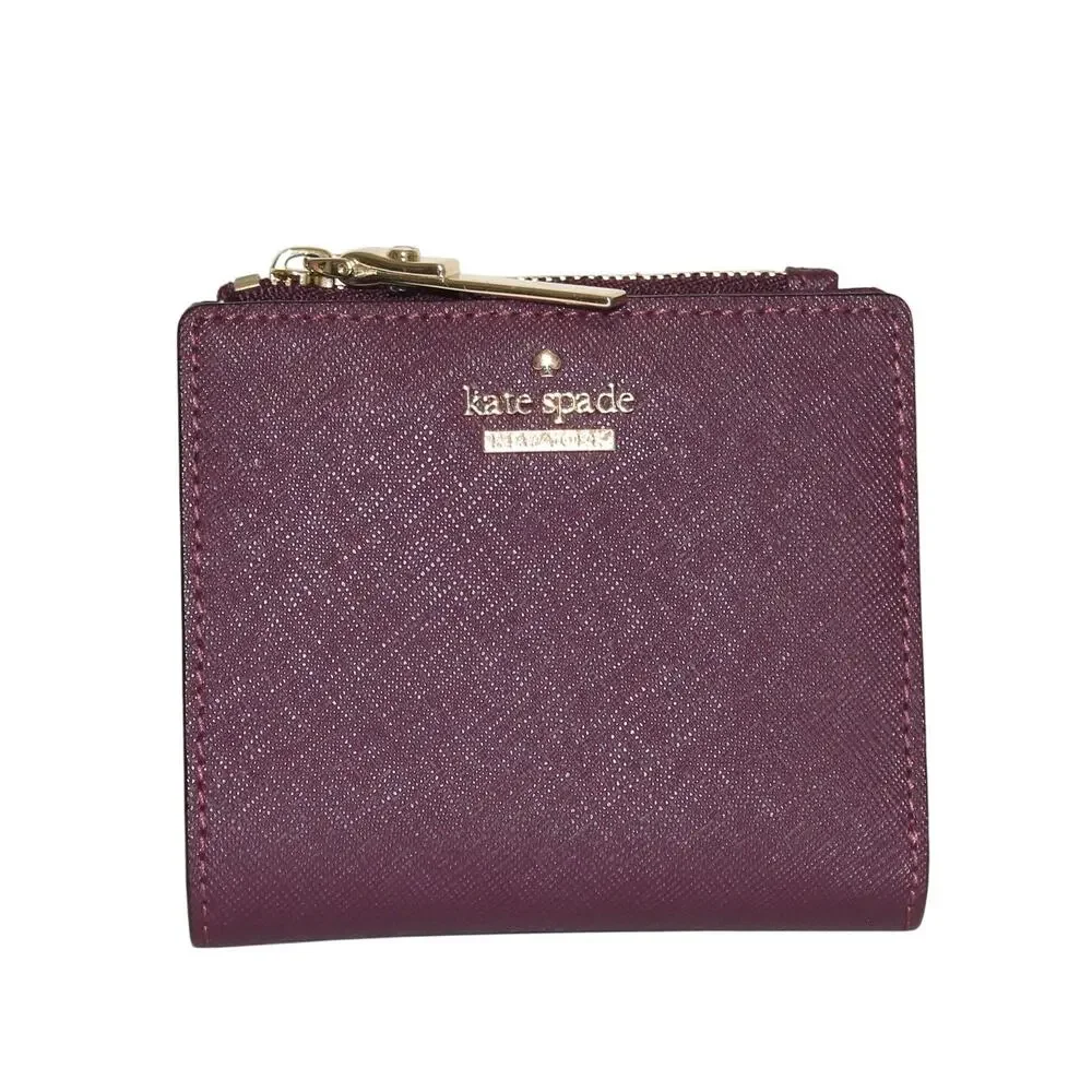 Kate Spade Cameron Street Adalyn Wallet Purple Maroon